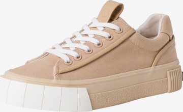 TAMARIS Sneakers laag in Bruin: voorkant