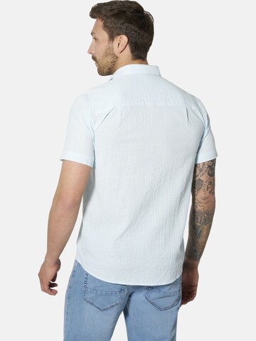 BABISTA Regular fit Button Up Shirt 'Ricobel' in Blue