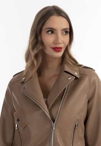 faina Between-season jacket in Brown