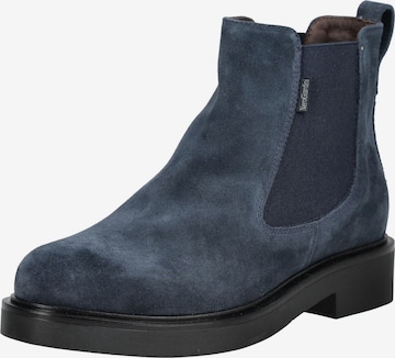 Bottines Nero Giardini en bleu : devant