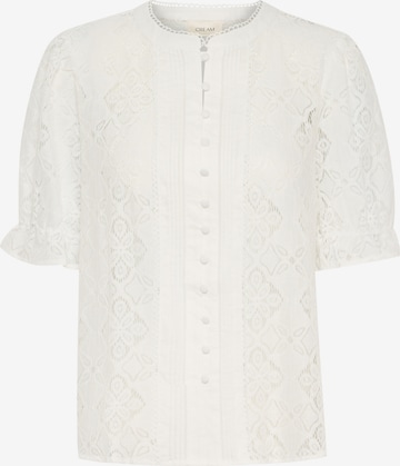 Chemisier 'CRNatalie' Cream en blanc : devant