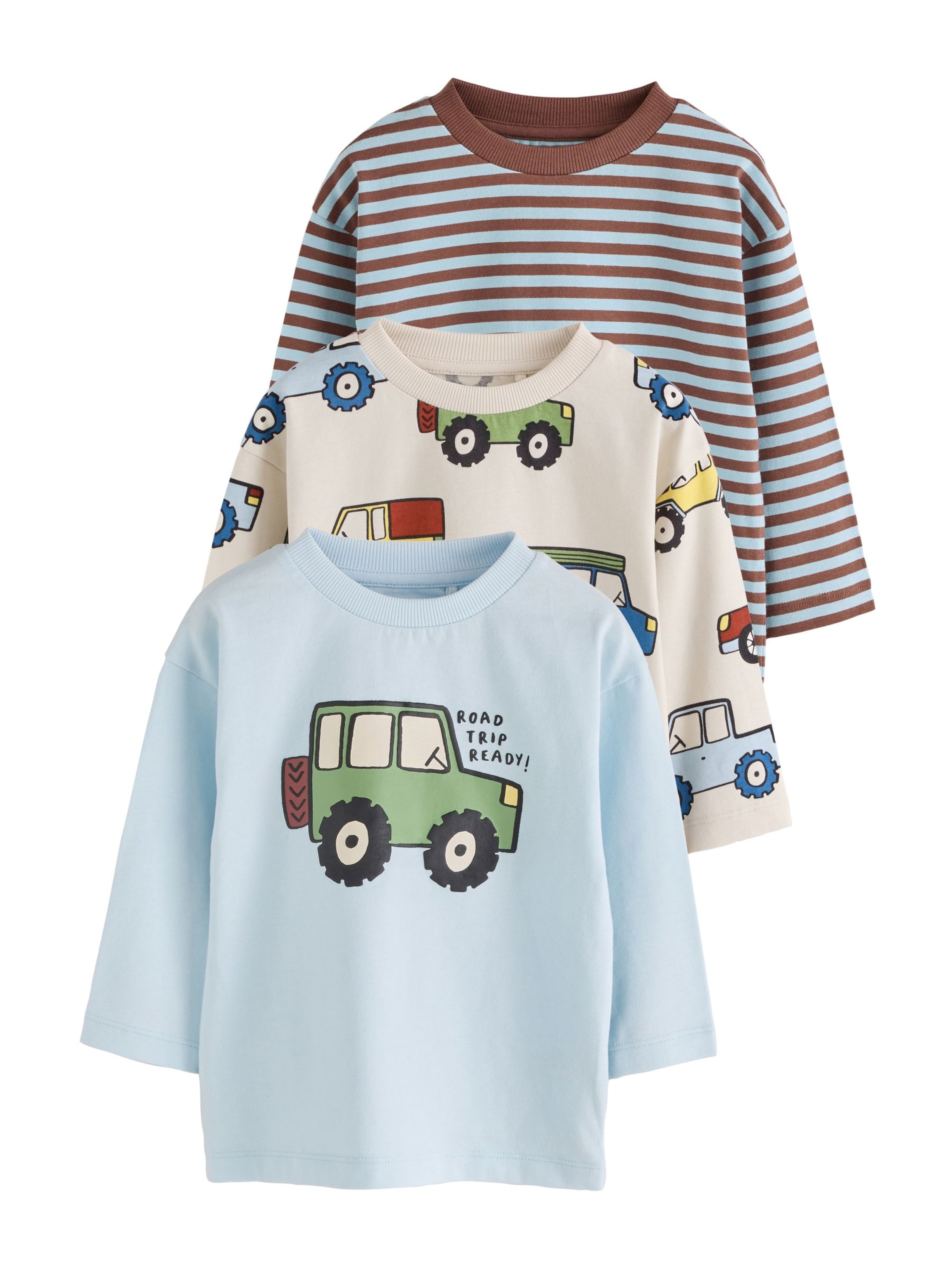 Next Shirt in Beige: front