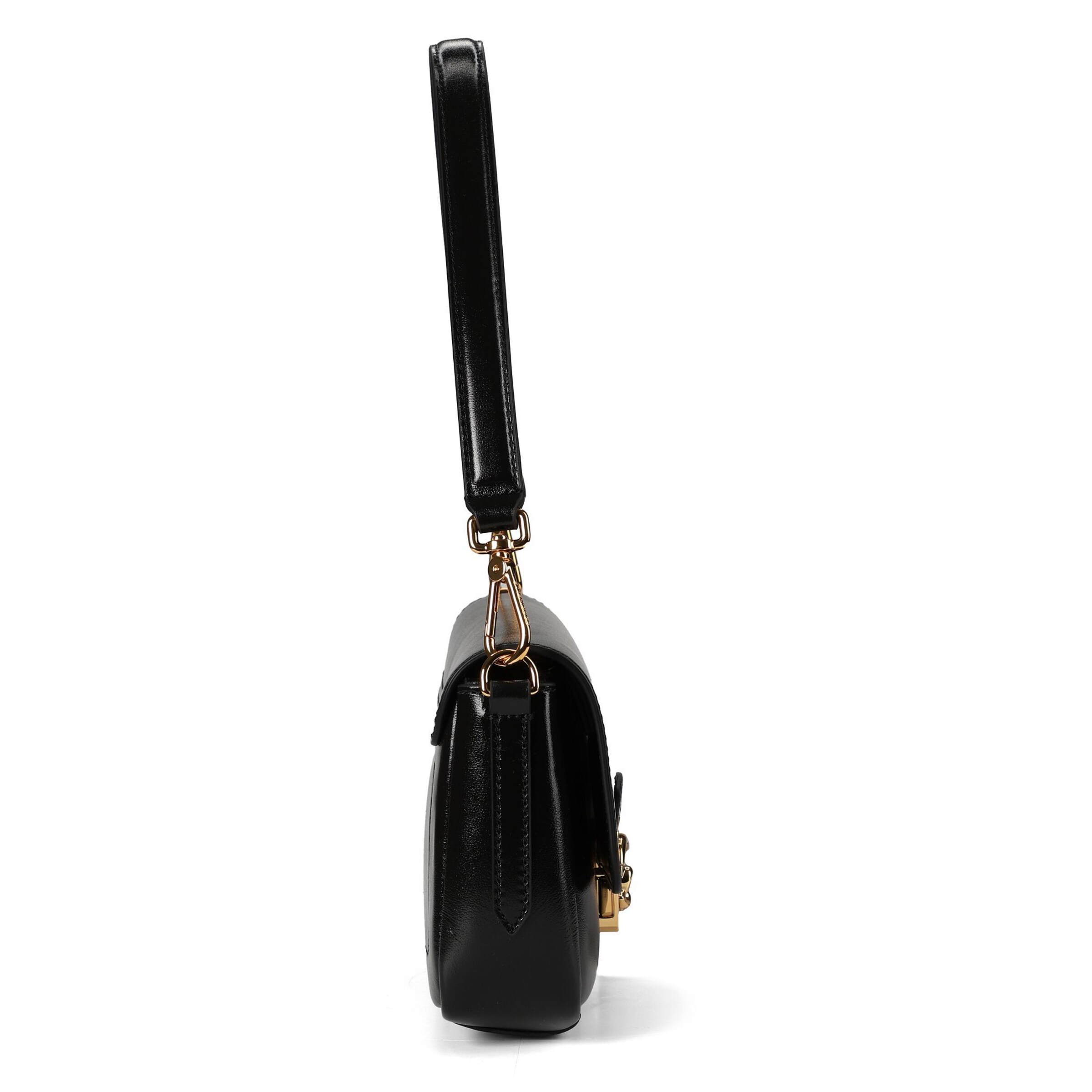 Coccinelle Schultertasche 'C-Me' in Schwarz