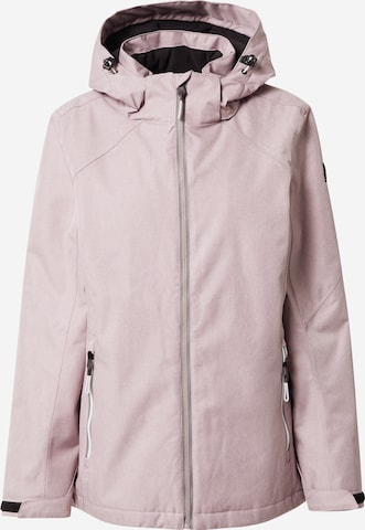 KILLTEC Sportjacke in Lila: predná strana