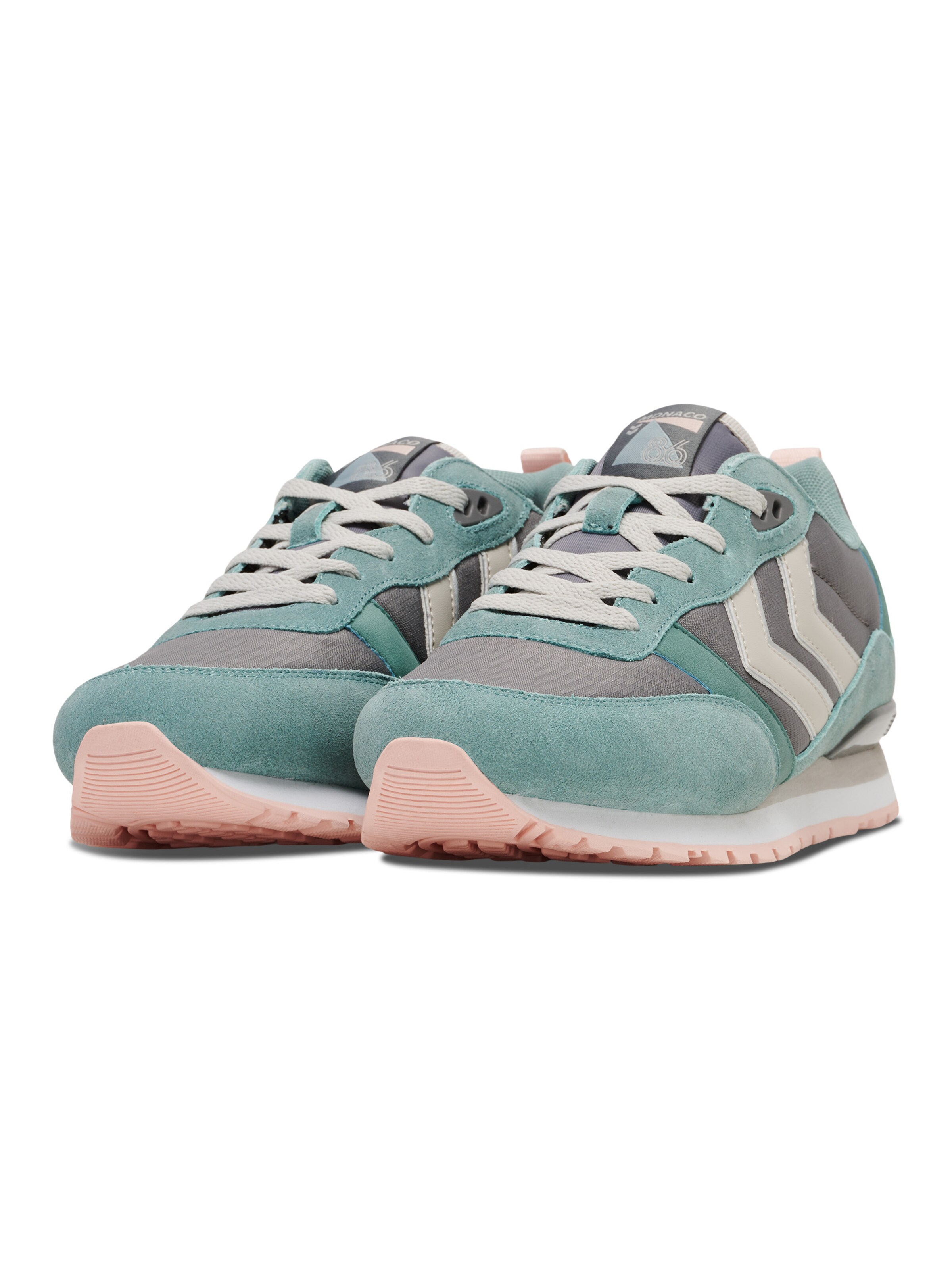 Hummel Sneakers laag 'Monaco 86' in Groen