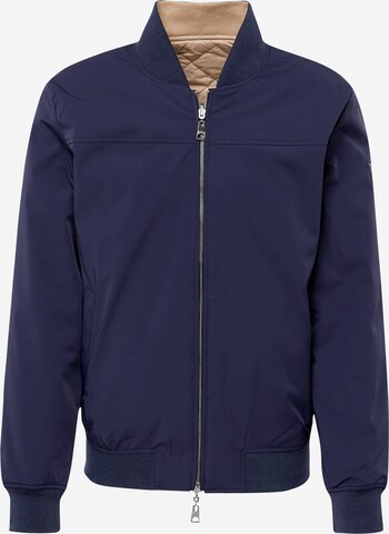 Veste fonctionnelle GUESS en bleu : devant