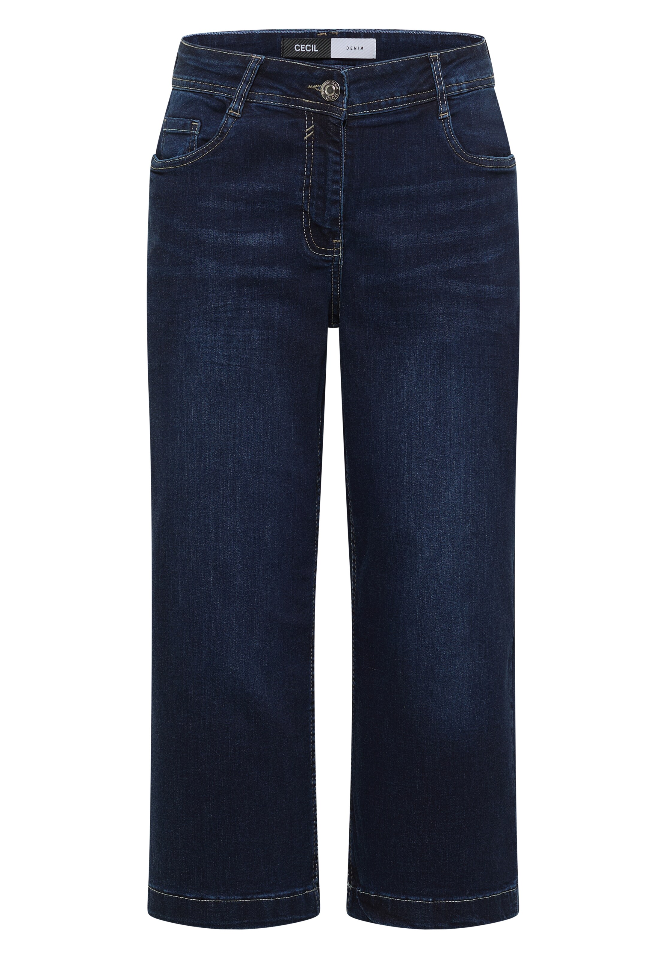 CECIL Wide Leg Jeans in Blau: Vorderseite