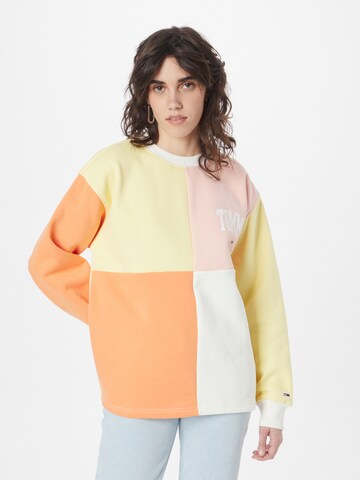Tommy Jeans - Sweatshirt em mistura de cores: frente