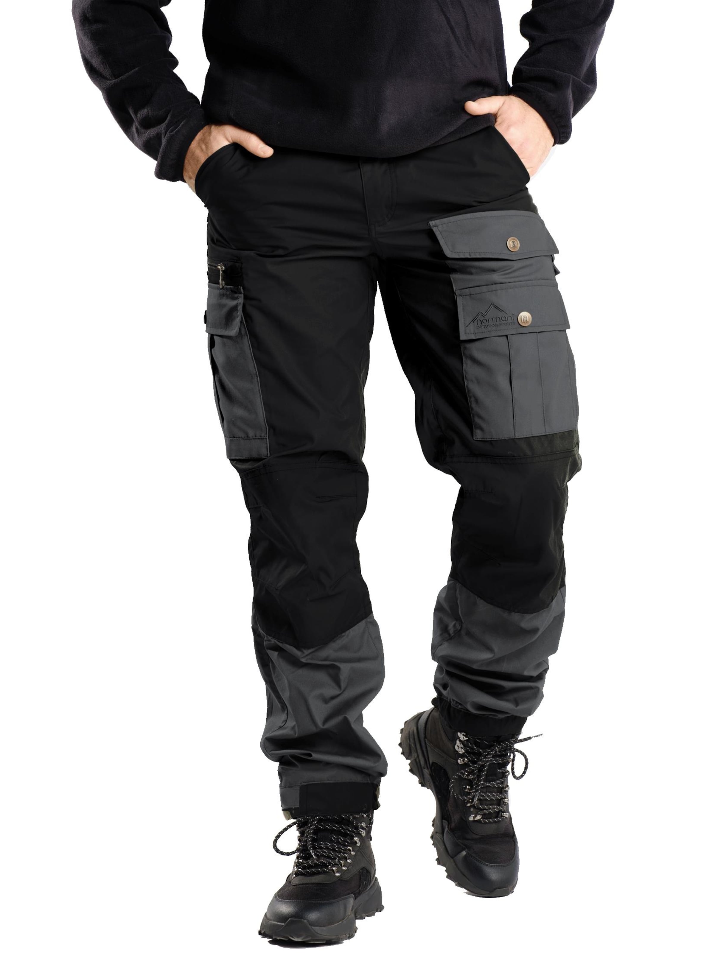 normani Regular Outdoor trousers 'Leviathan' in Grey