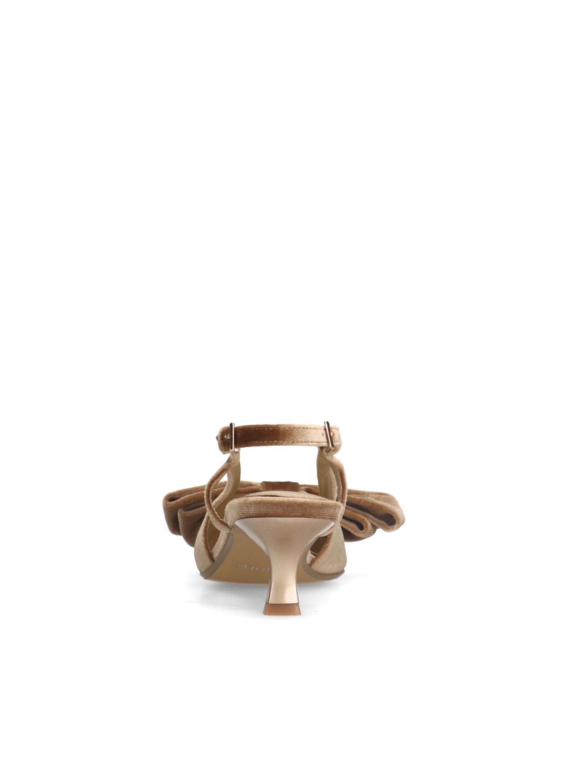 Escarpins à bride arrière MANFIELD en marron