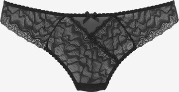 LASCANA String in Black: front