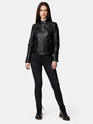 Tazzio Übergangsjacke 'F520'‌‌‌‌‌‌‌ in Schwarz