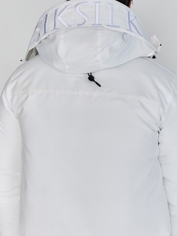 SikSilk Winterjas in Wit