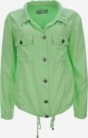 Kenny S. Between-Season Jacket in Green: front
