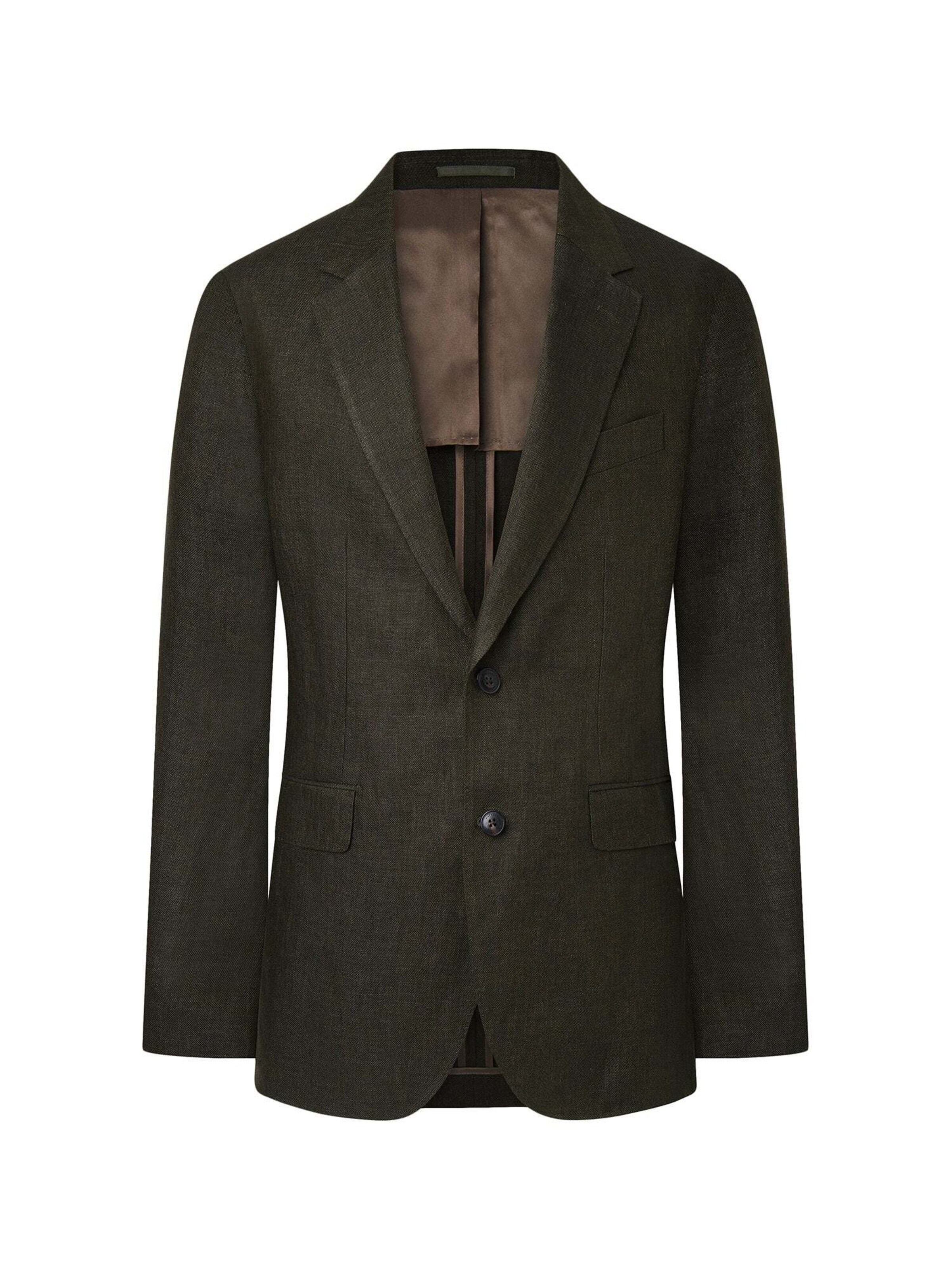 Hackett London Regular Fit Sakko in Grün: Vorderseite