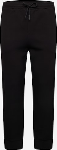 BOSS Green Tapered Pants 'Hadiko1' in Black: front