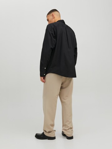 JACK & JONES Comfort fit Overhemd 'Bill' in Zwart