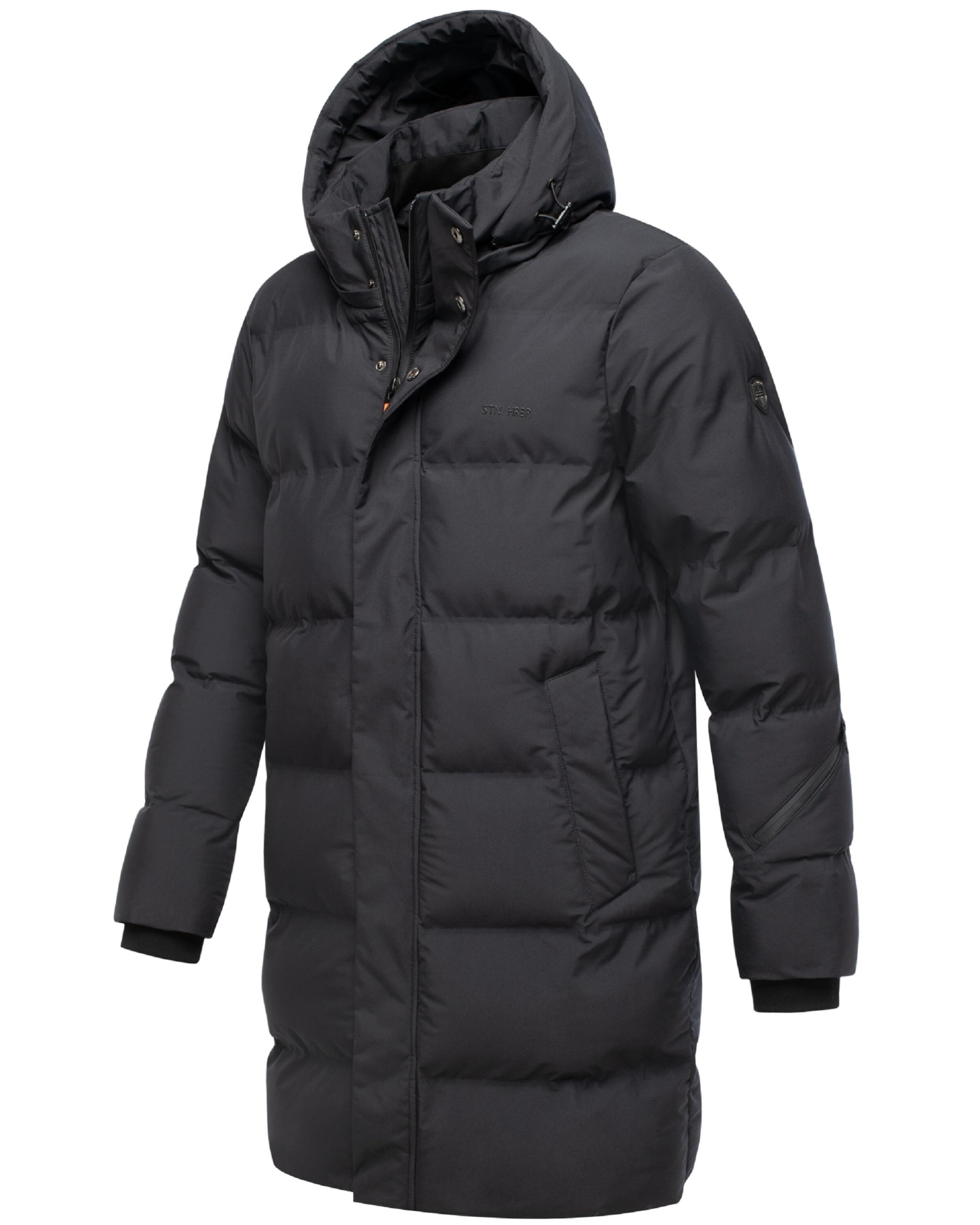 STONE HARBOUR Зимнее пальто 'Thadeek XX' в Черный