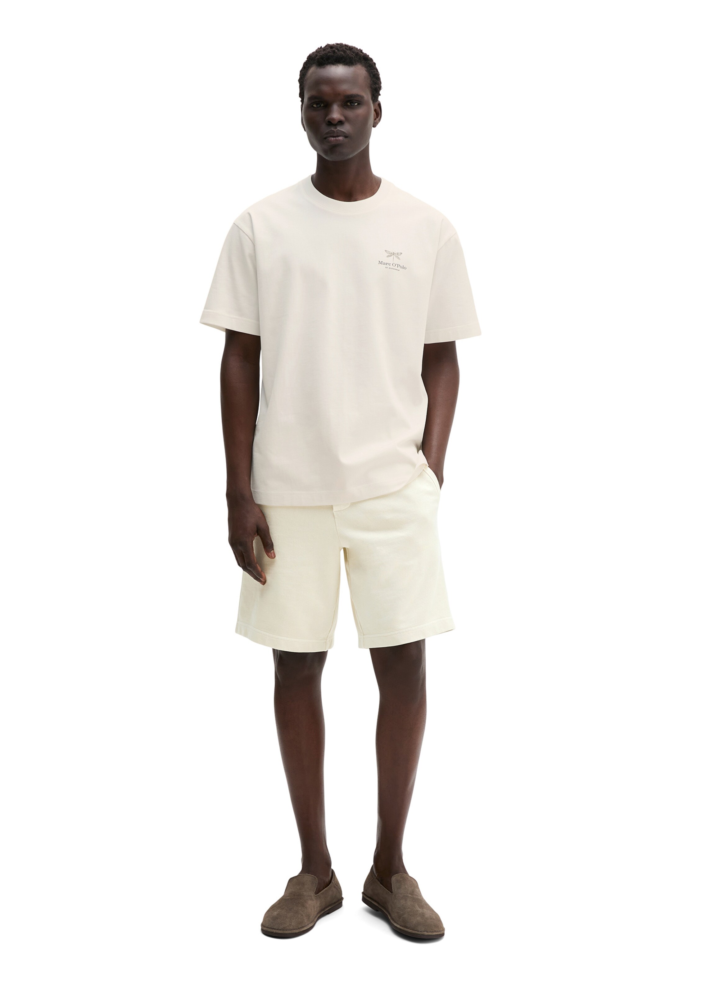 T-Shirt Marc O'Polo en blanc