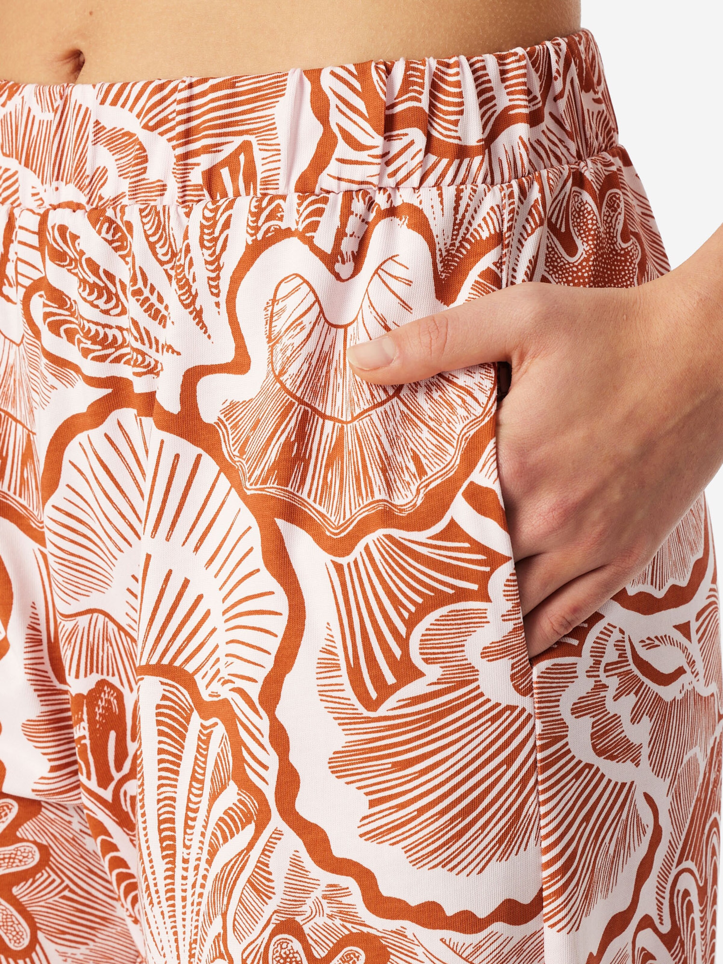 Pantalon de pyjama ' Mix Relax ' SCHIESSER en orange