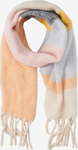 PIECES Scarf 'Bea' in Orange: front