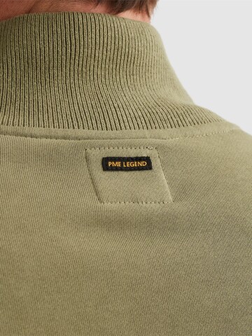 PME Legend Neulepaita 'Pullover with half zipper' värissä vihreä