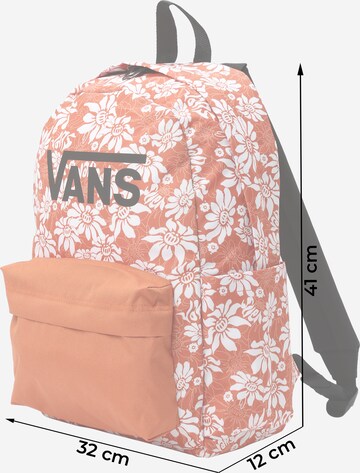 VANS Backpack 'Old Skool Groom' in Orange