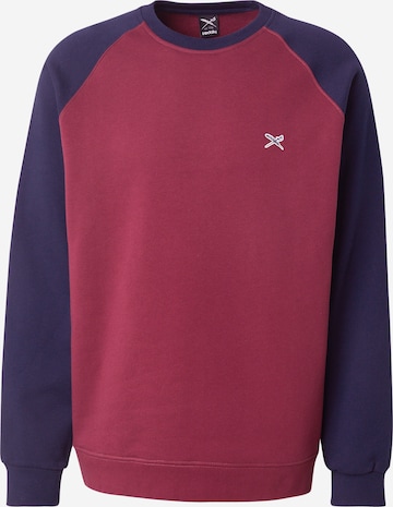 raudona Iriedaily Megztinis be užsegimo 'De College': priekis