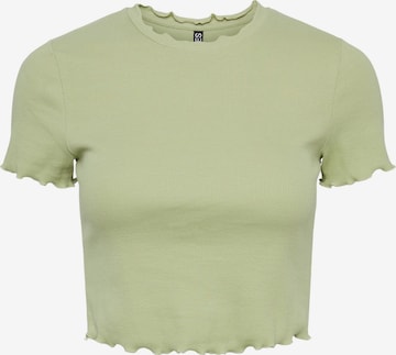 PIECES Μπλουζάκι σε πράσινο: μπροστά