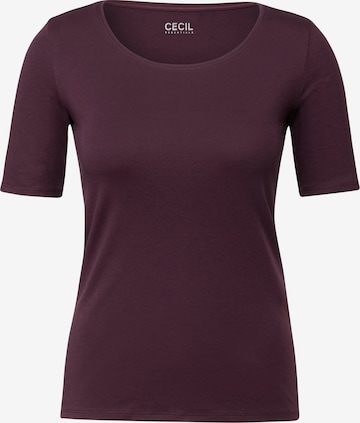 Maglietta 'Lena' di CECIL in rosso: frontale