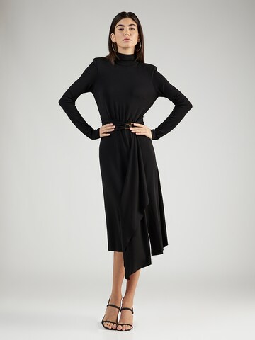 Robe Elisabetta Franchi en noir : devant