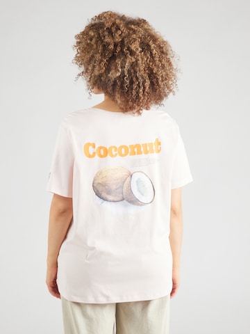 ONLY Carmakoma Shirt 'CARJAX ' in Pink