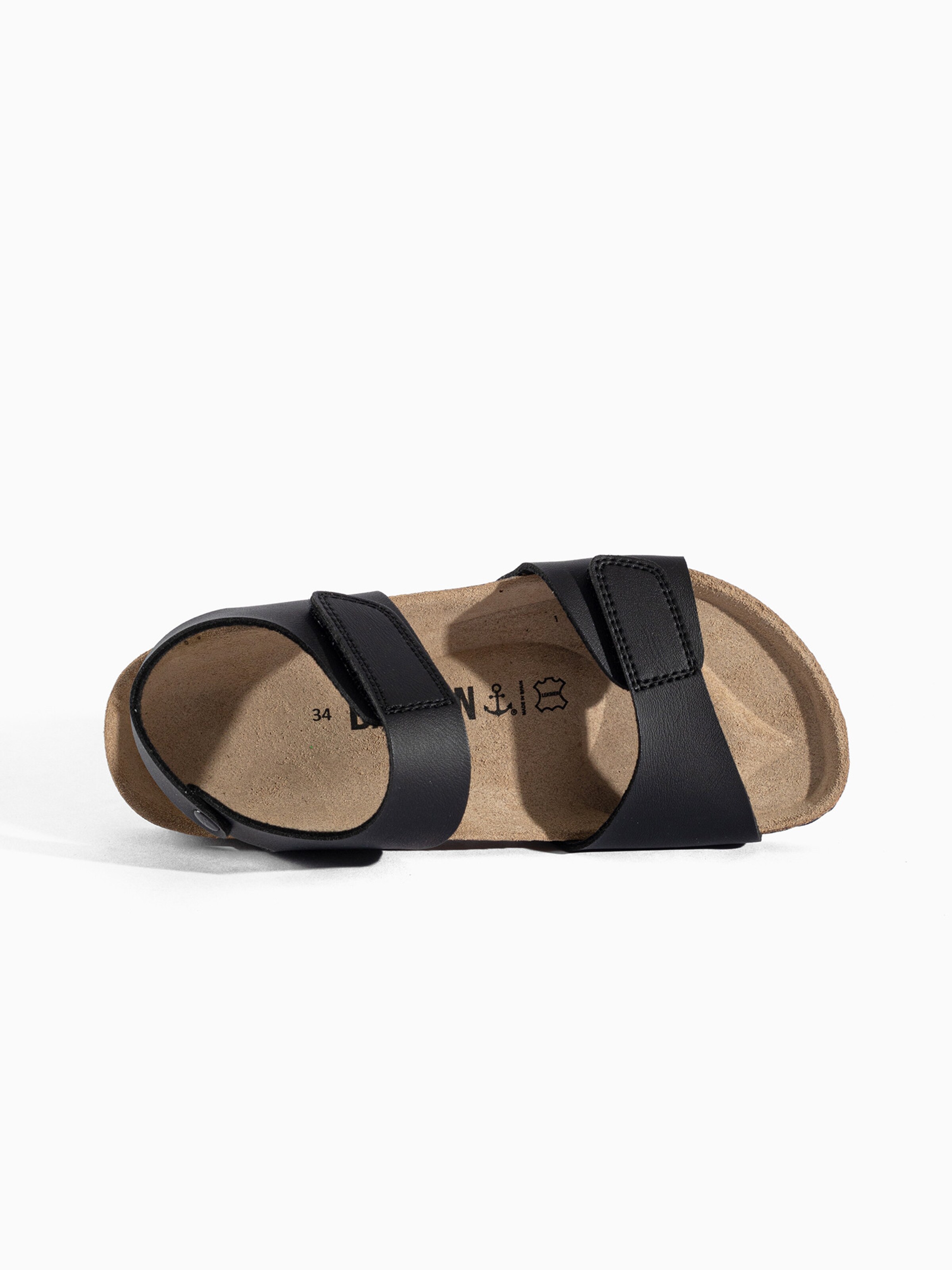 Sandales 'Ulys' Bayton en noir