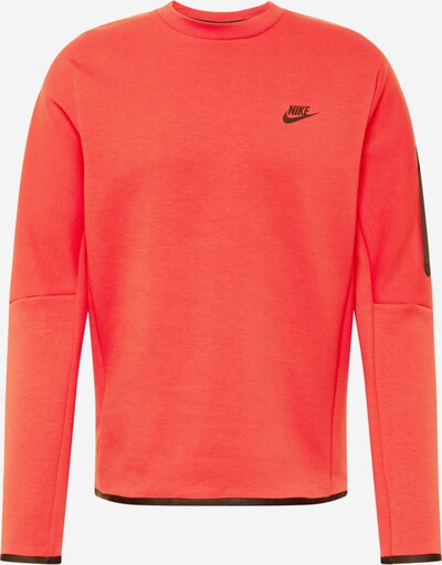 Nike Sportswear Sweater majica u neonsko crvena / crna, Pregled proizvoda
