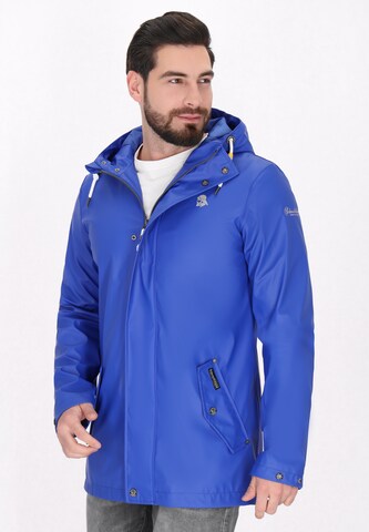 Schmuddelwedda Functionele jas in Blauw: voorkant