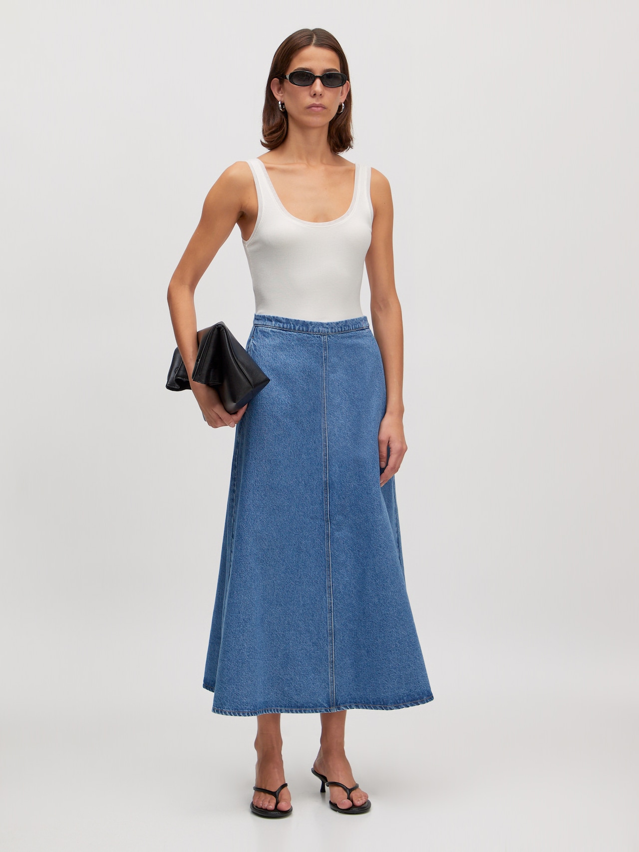 EDITED Produits Jupe 'Waverly' bleu