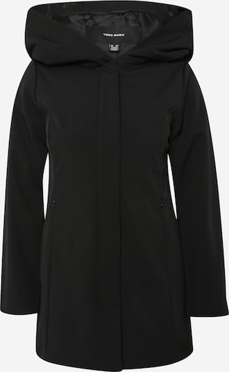 Vero Moda Petite Starpsezonu jaka, krāsa - melns, Preces skats