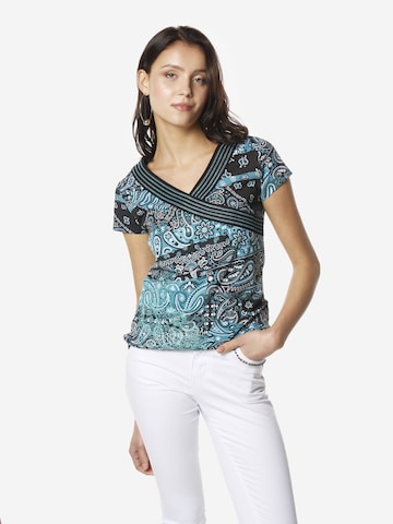 T-shirt KOROSHI en vert : devant