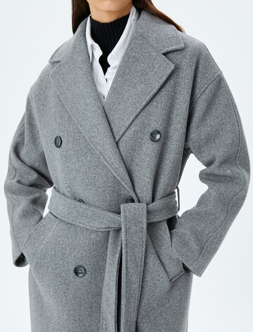 Koton Between-Seasons Coat in Grey