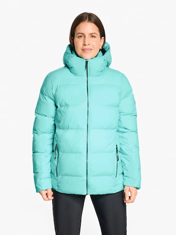 ZIENER Sportjacke 'TRAVA' in Blau: Vorderseite