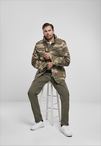 Brandit Between-seasons parka 'Giant' in Green