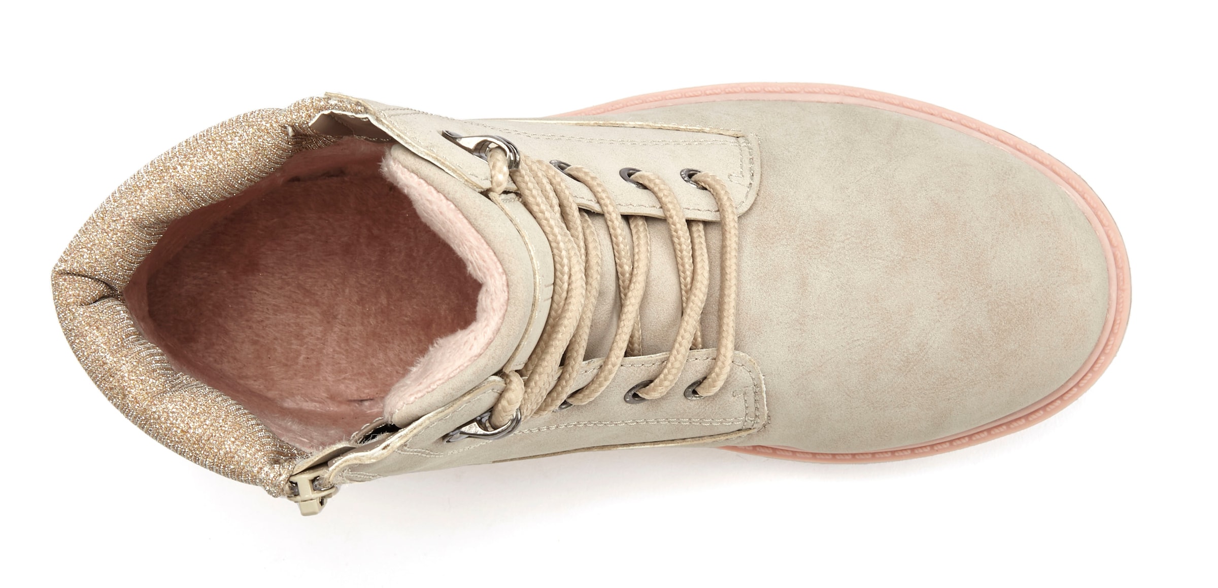 LASCANA Nízké kozačky – béžová