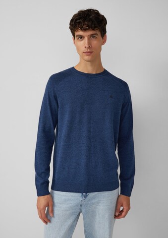 s.Oliver Pullover in Blau: Vorderseite