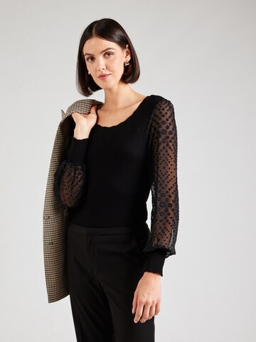 Pull-over 'ONLJULIE' ONLY en noir : devant