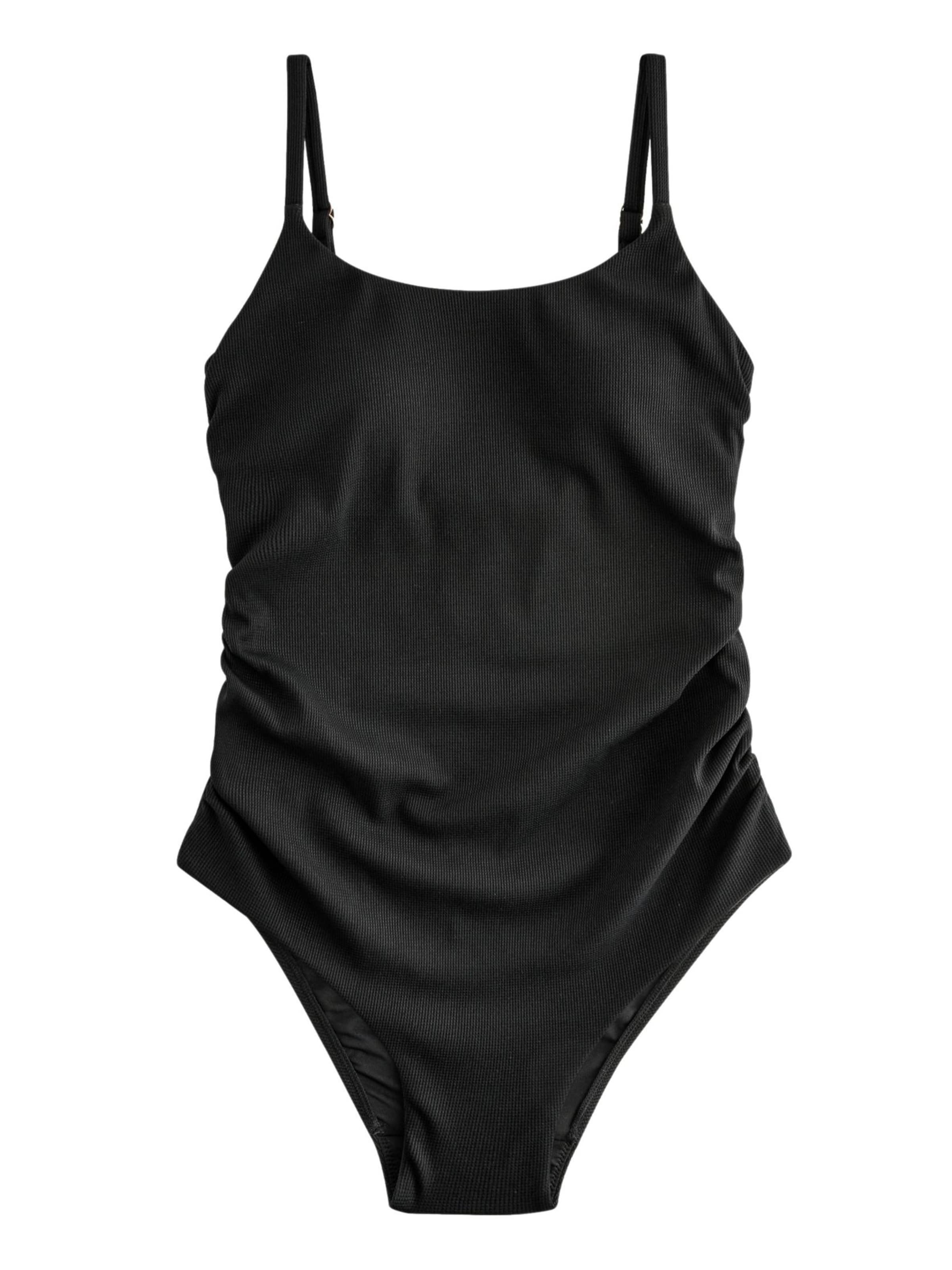 Next Strój kąpielowy w kolorze czarny: przód