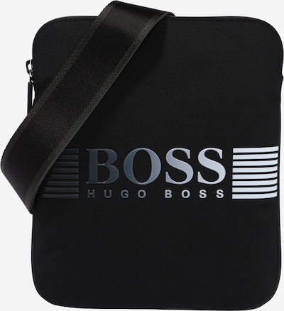 BOSS Casual Umhängetasche 'Pixel' in schwarz / silber, Produktansicht