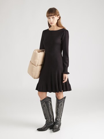 Lindex Knitted dress 'Daniela' in Black