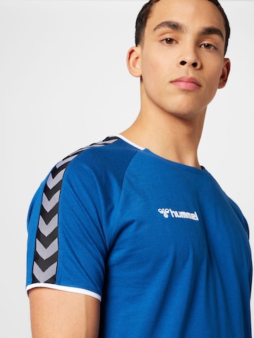 Hummel Functioneel shirt in Blauw