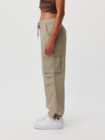 Loosefit Pantalon cargo 'Kayleen' LeGer by Lena Gercke en beige