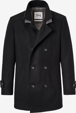 S4 Jackets Winter Coat in Black: front